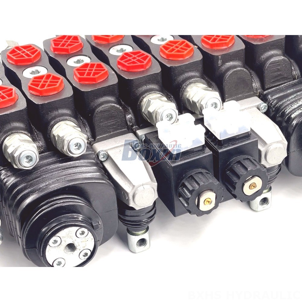 High Performance 8 Spool Directional Valve | Customizable for Hydraulic Systems detail image